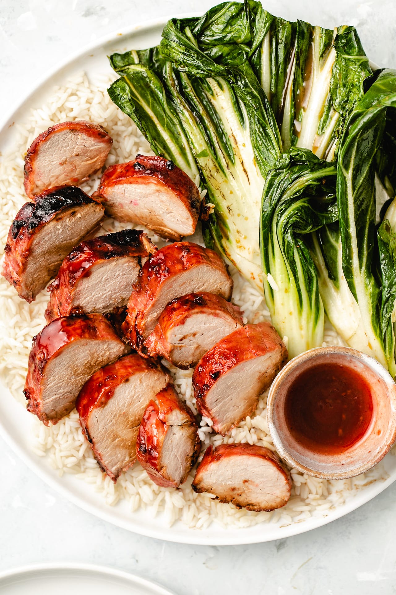 Lomo de cerdo con salsa Ah Su